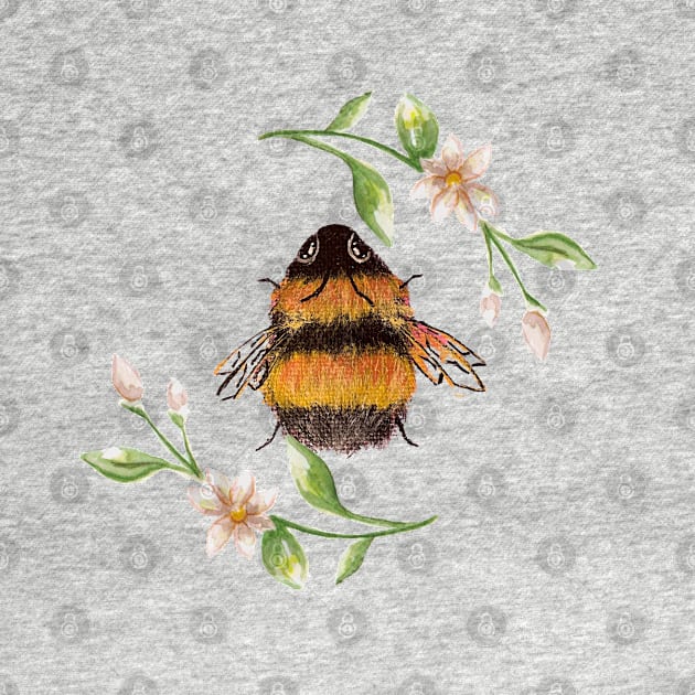 Plump Pollinator by LylaLace Studio